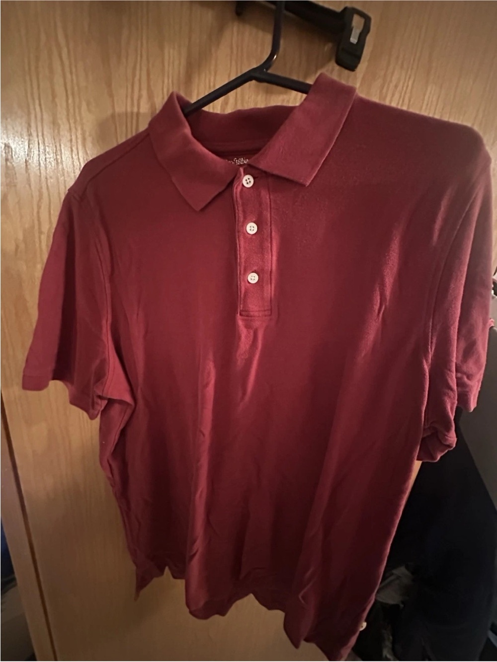 2xl Blue Men Short Sleeve Quarter Button Striped Shirt Free Shipping